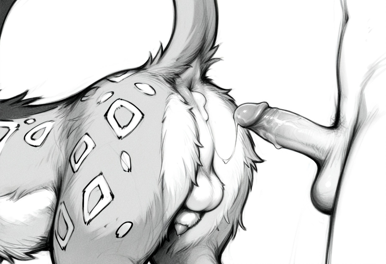 after_anal after_sex animal_genitalia animal_penis anus backsack balls bestiality bodily_fluids butt butt_focus cum cum_drip cum_from_ass cum_in_ass cum_inside cum_on_body cum_on_butt cum_on_penis cum_string dripping duo erection faceless_character faceless_human faceless_male feline_genitalia feral fur genital_fluids genitals half-erect human_on_feral interspecies leaking_cum male male/male male_on_feral male_on_human markings nude penis penis_tip perineum pokephilia pull_out quadruped raised_tail rear_view sex sheath simple_background solo_focus spots spotted_body tail tail_anus white_background tempting_(director) nintendo pokemon felid generation_5_pokemon human liepard mammal pantherine pokemon_(species) greyscale monochrome