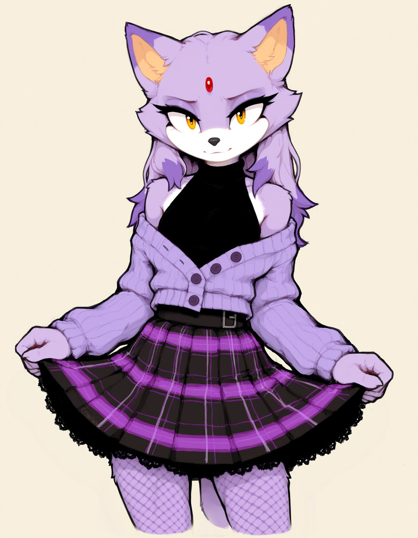 blaze the cat (sonic the hedgehog (series) and etc) directed by gshepanon