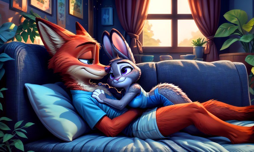 judy hopps and nick wilde directed by happ1ness (director)