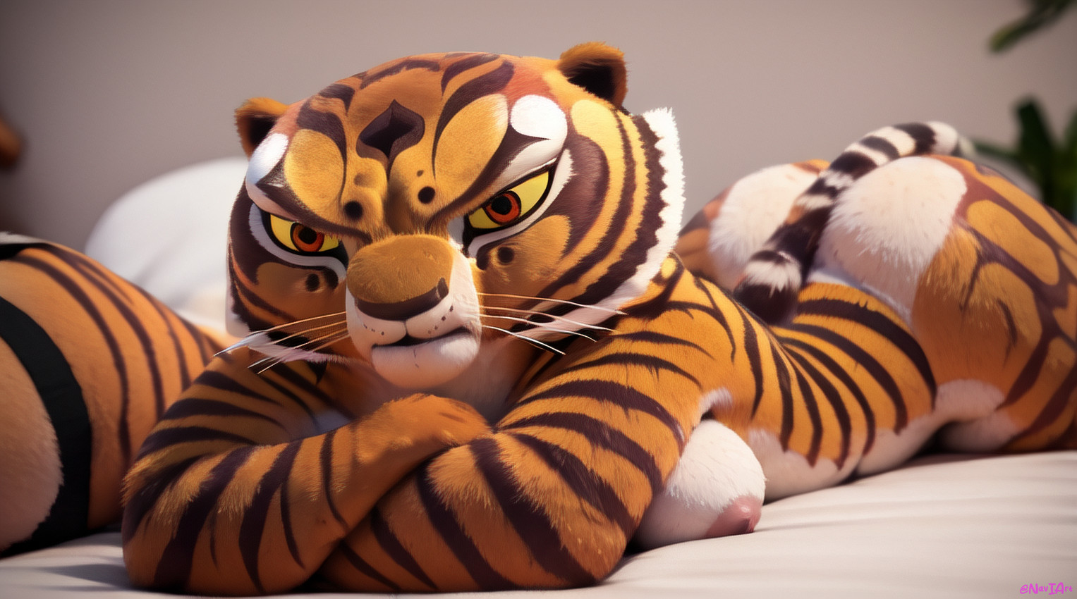 master tigress (kung fu panda) directed by naviart