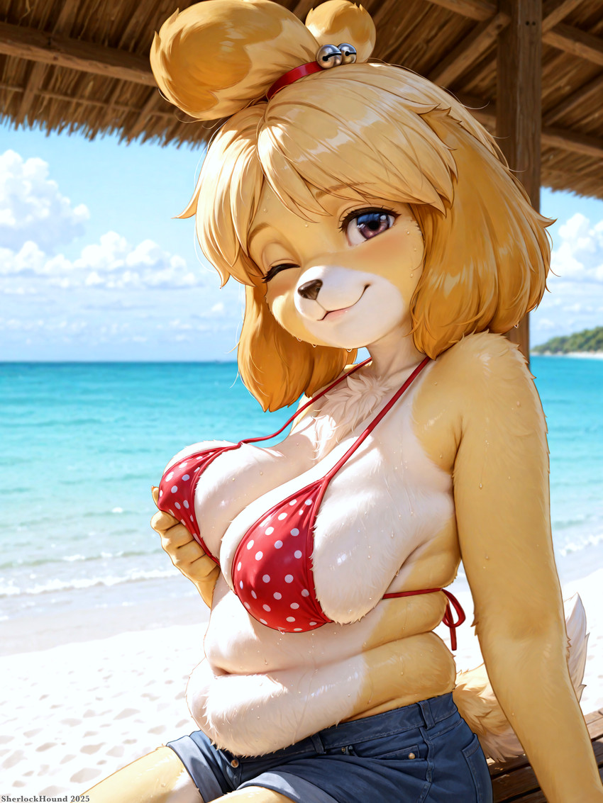 isabelle (animal crossing and etc) directed by sherlock hound (director)