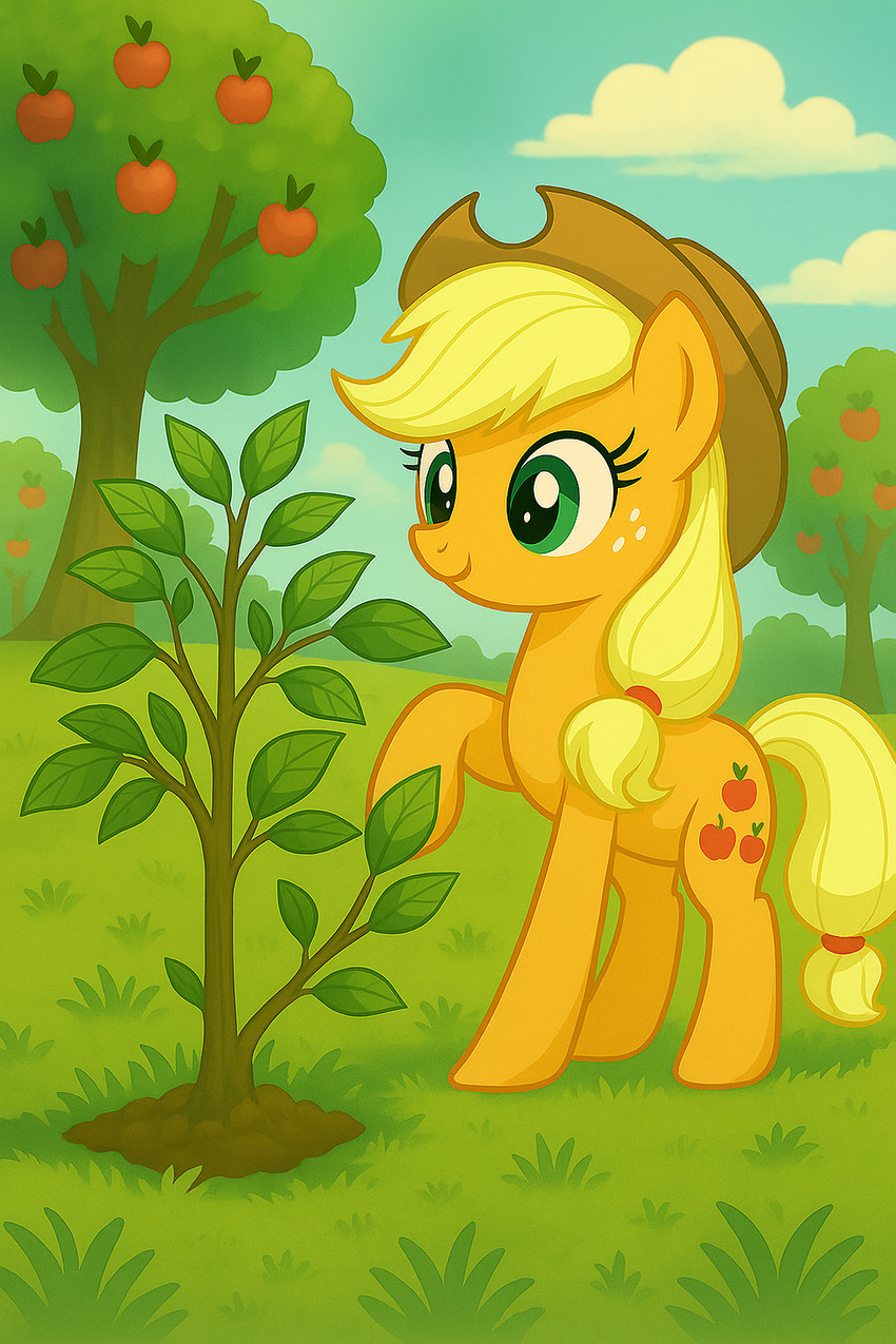 applejack (friendship is magic and etc) directed by furrycharater