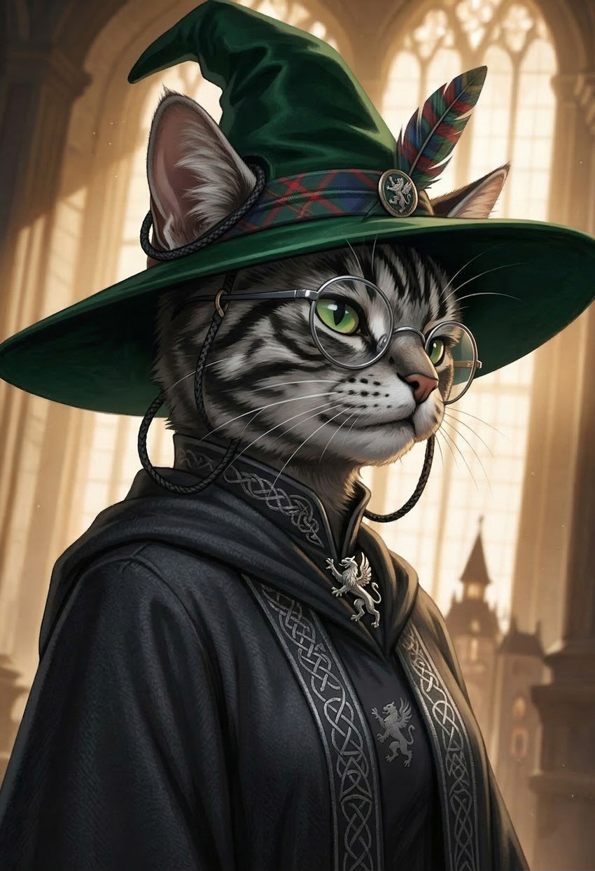 minerva mcgonagall (harry potter (series)) directed by foxntail