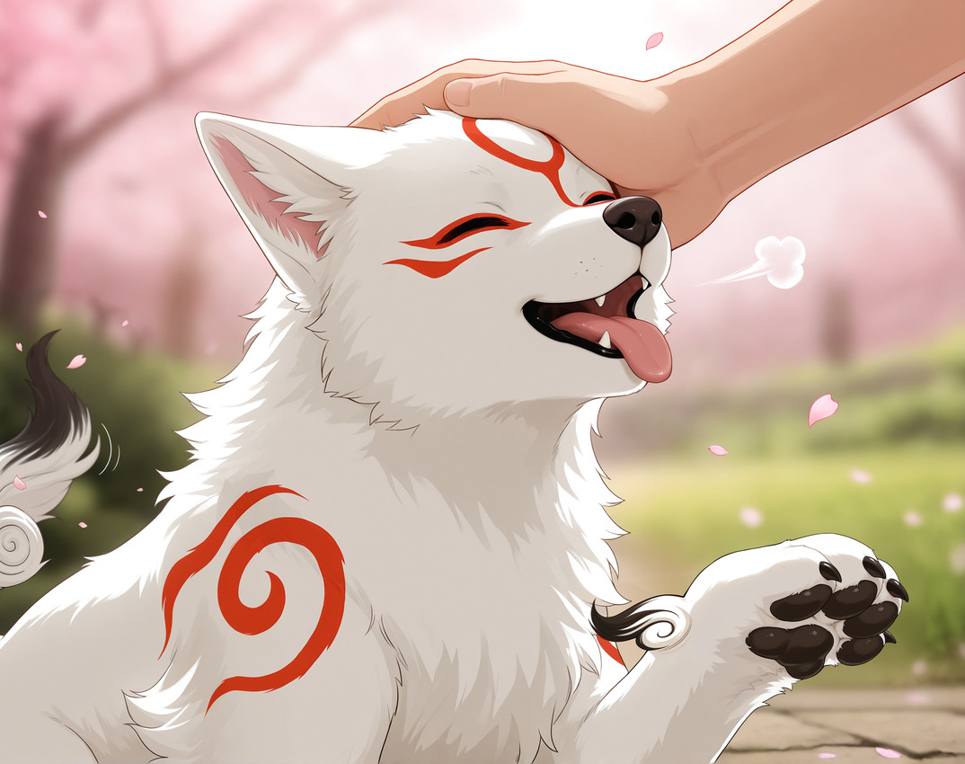 amaterasu (okami (capcom)) directed by notthatclassic