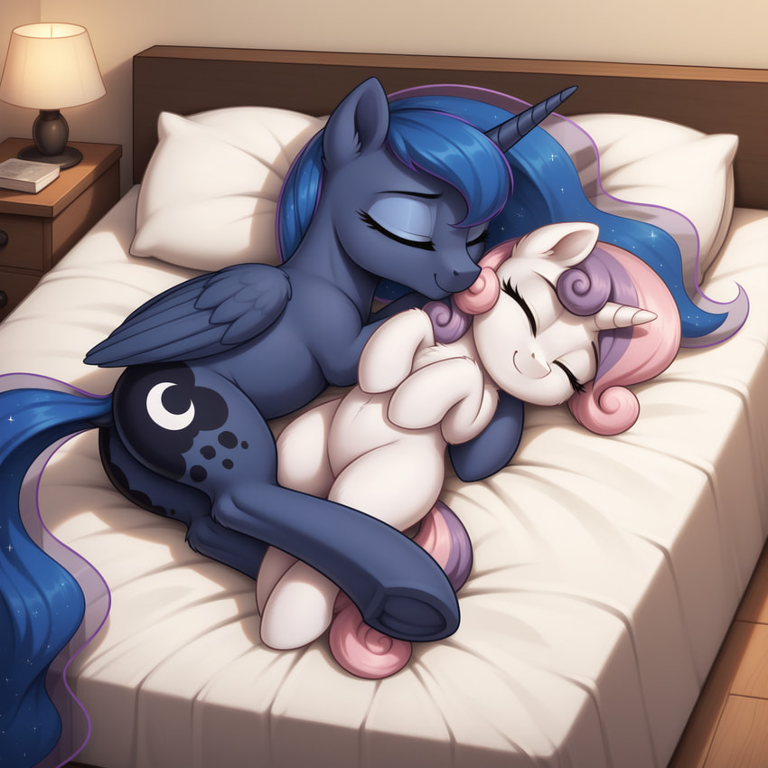 princess luna and sweetie belle (friendship is magic and etc) directed by tyto4tme4l