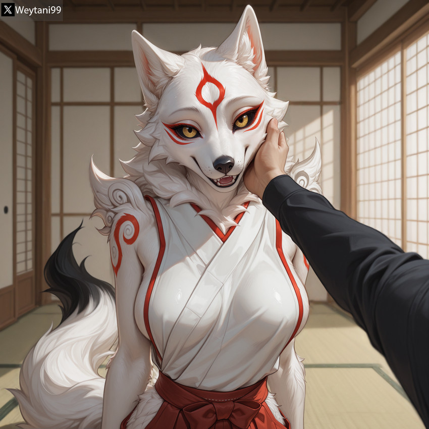 amaterasu (okami (capcom)) directed by weytani99