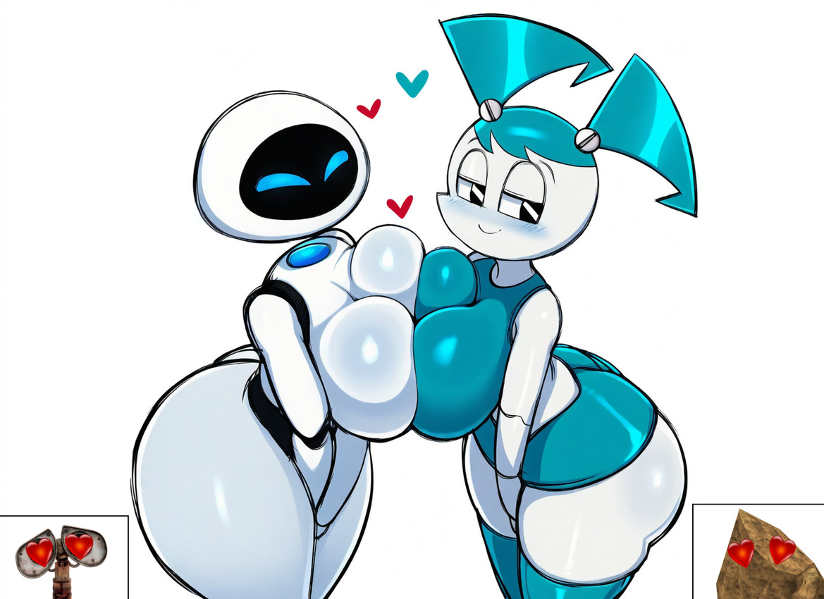 eve and jenny wakeman (my life as a teenage robot) directed by hellsonger