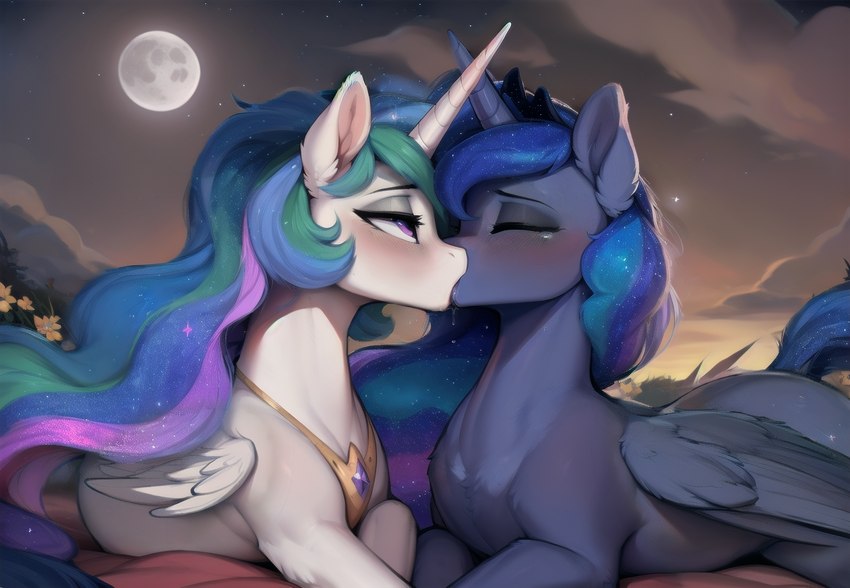 princess celestia and princess luna directed by tial