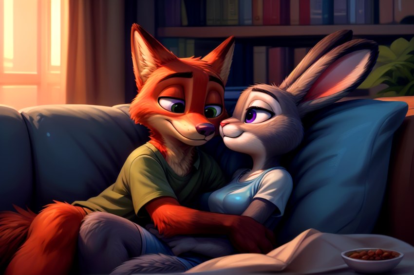 judy hopps and nick wilde directed by happ1ness (director)