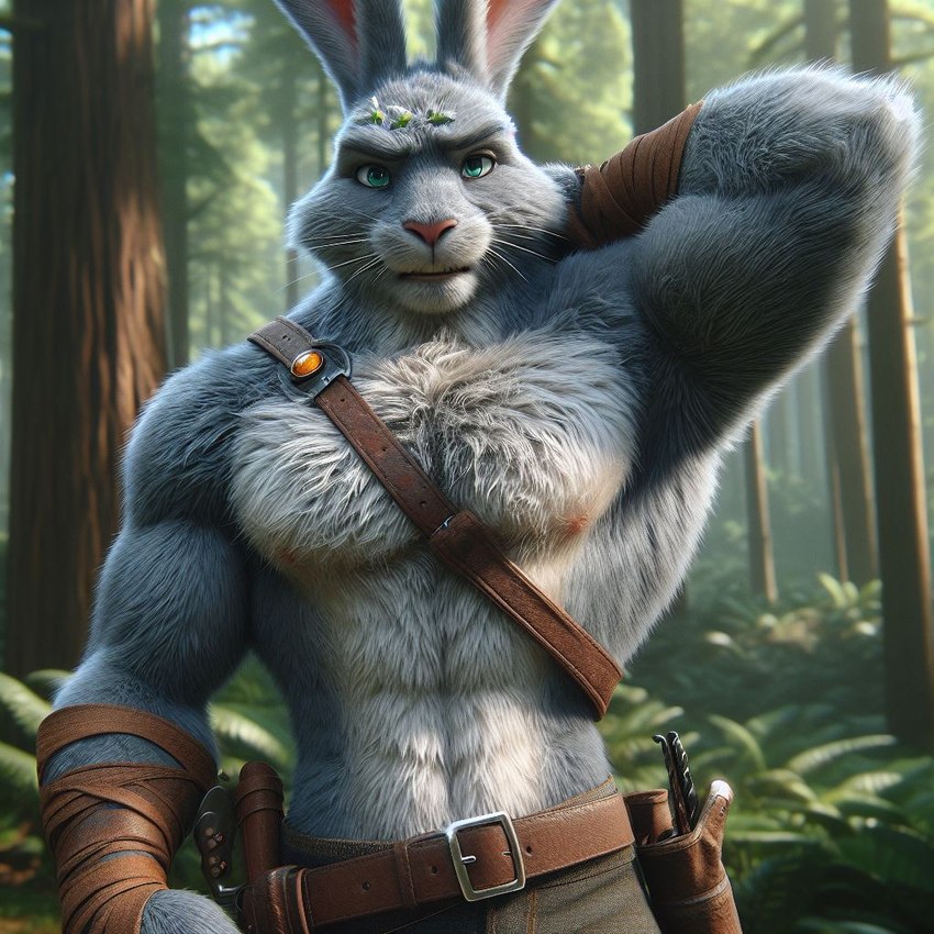e. aster bunnymund and easter bunny (rise of the guardians) directed by lerrmot