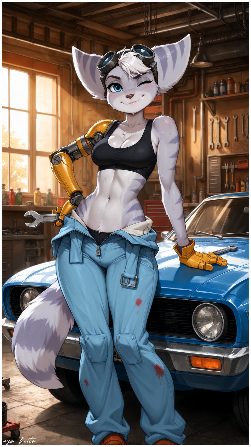 rivet (ratchet and clank) directed by ayo keito