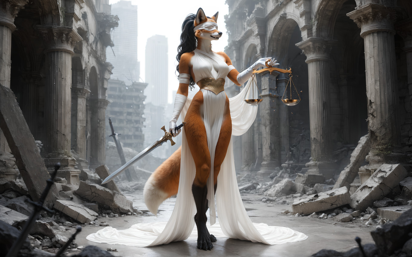 lady justice directed by eryn