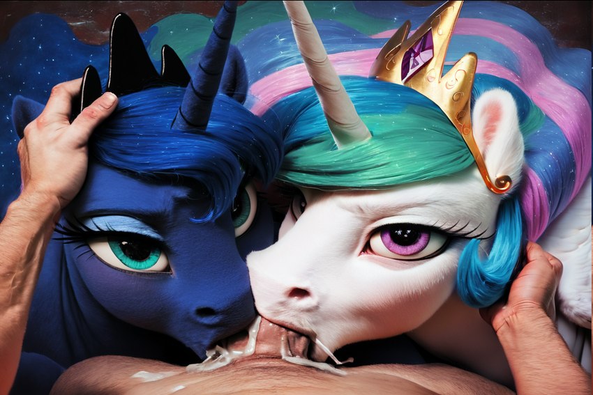 princess celestia and princess luna directed by jelloponies