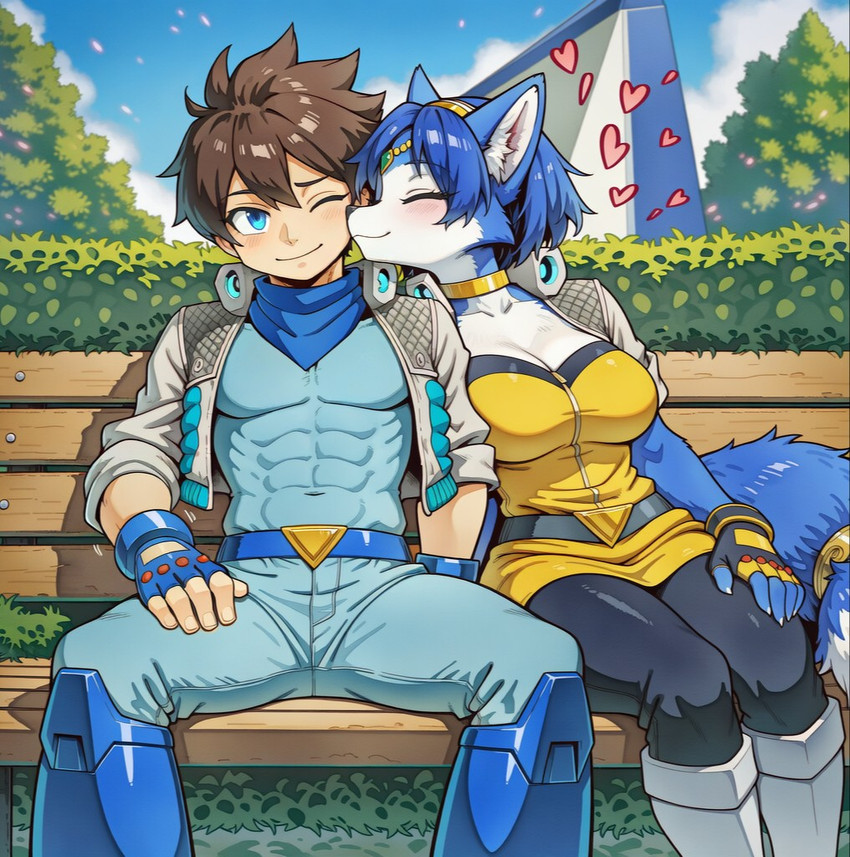 krystal and mega man (mega man (series) and etc) directed by anonymous director