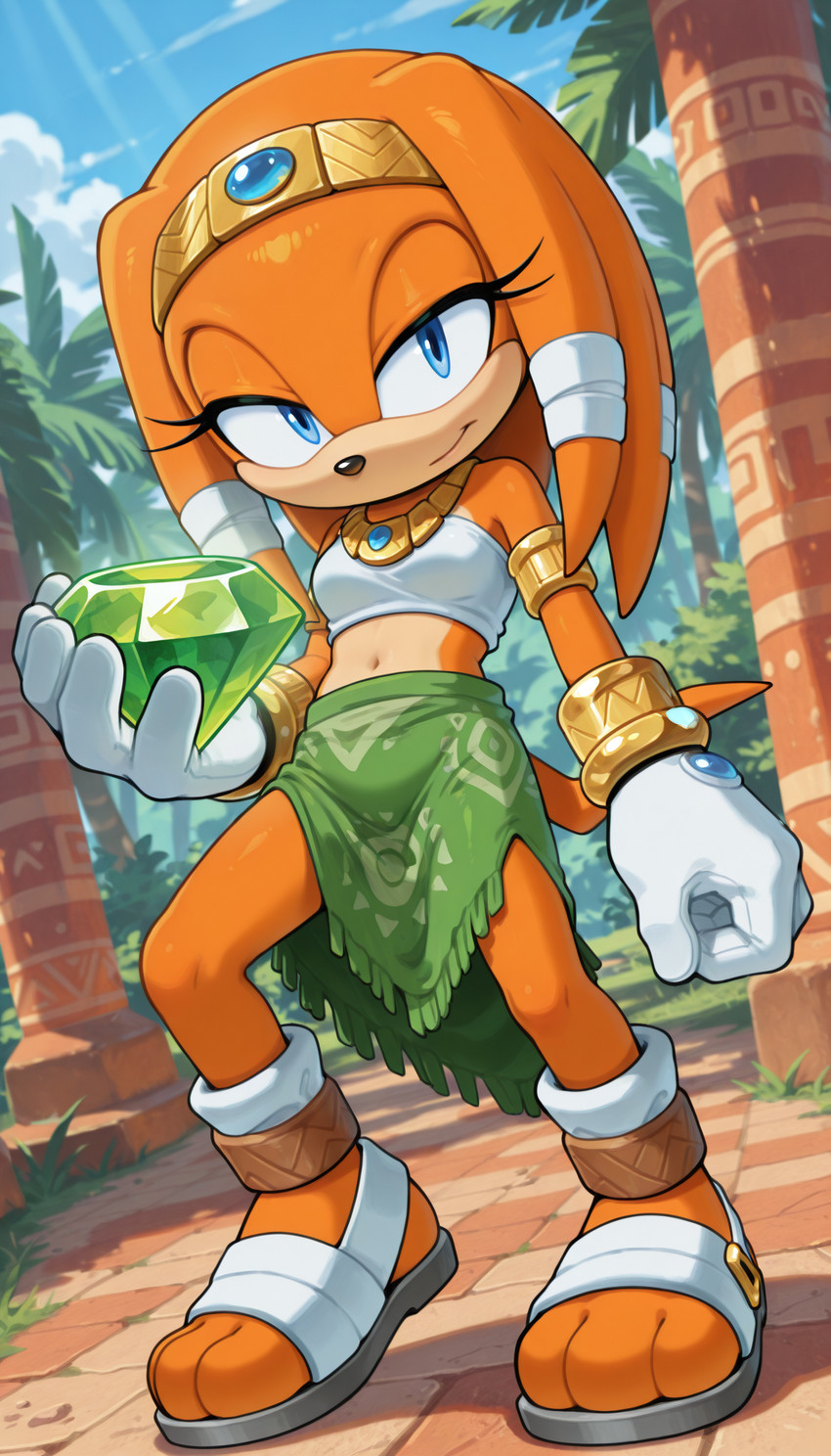 tikal the echidna (sonic the hedgehog (series) and etc) directed by crody