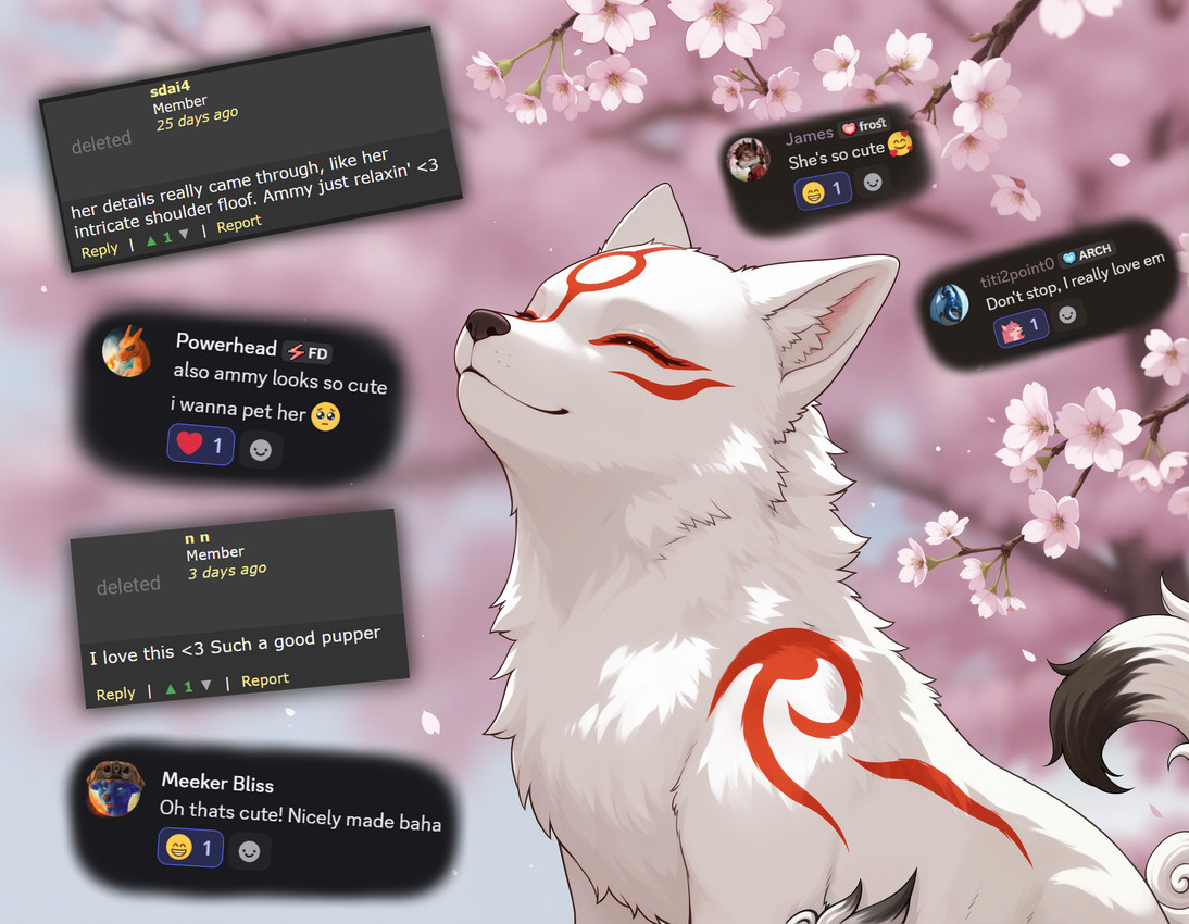 amaterasu (okami (capcom) and etc) directed by notthatclassic