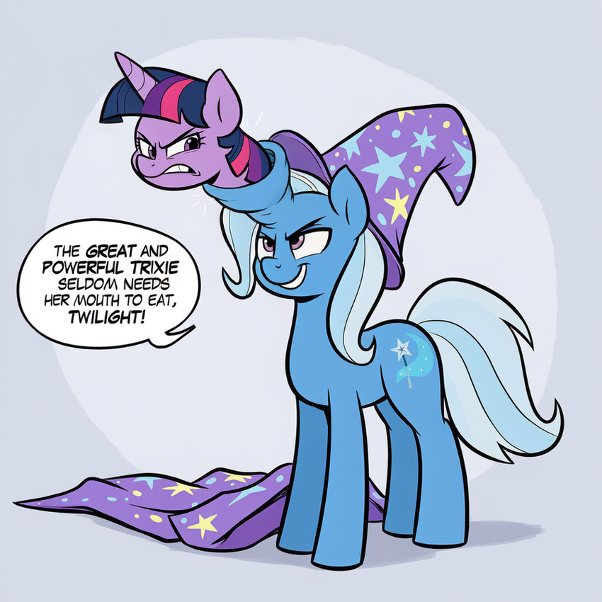 trixie and twilight sparkle (friendship is magic and etc) directed by boxen549