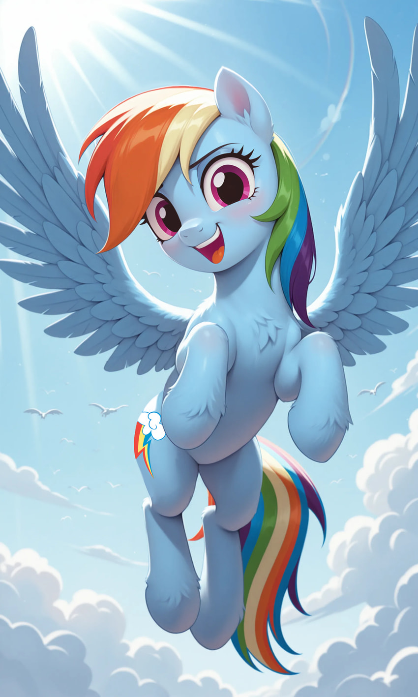 rainbow dash (friendship is magic and etc) directed by j00ooe