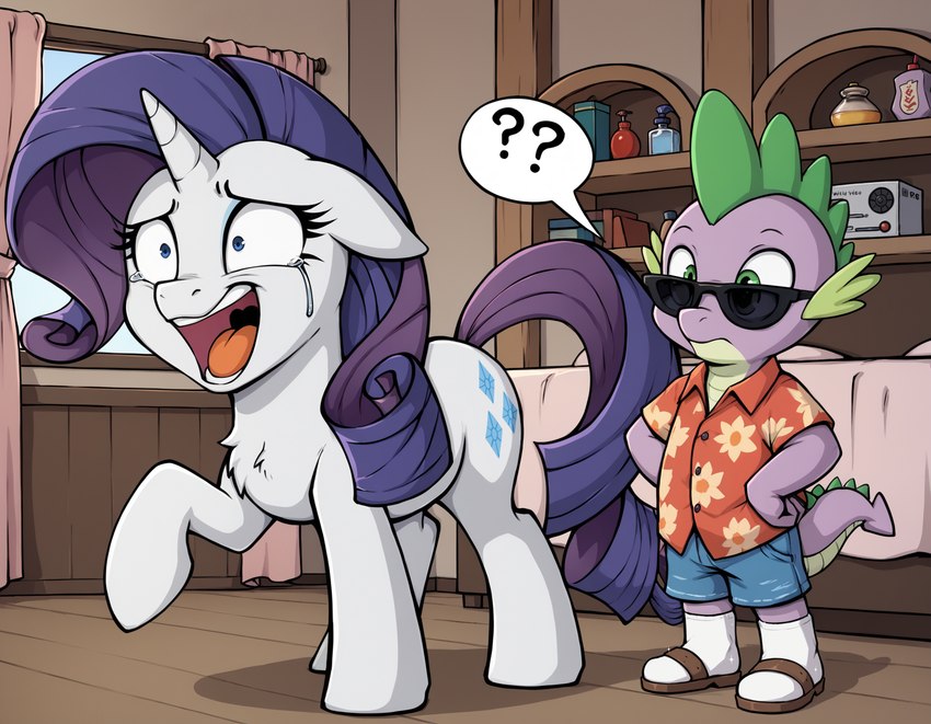 rarity and spike (friendship is magic and etc) directed by tyto4tme4l