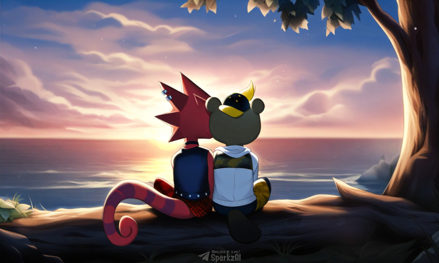 c.j. and flick (animal crossing and etc) directed by sergalbutt