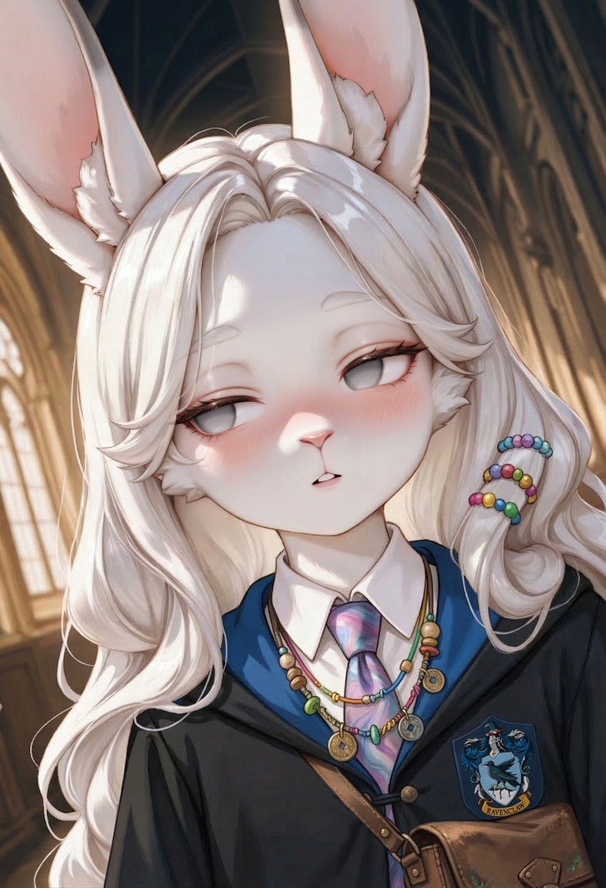 luna lovegood (harry potter (series)) directed by foxntail