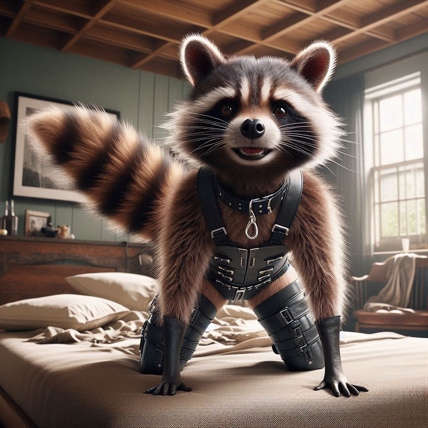 rocket raccoon directed by lerrmot