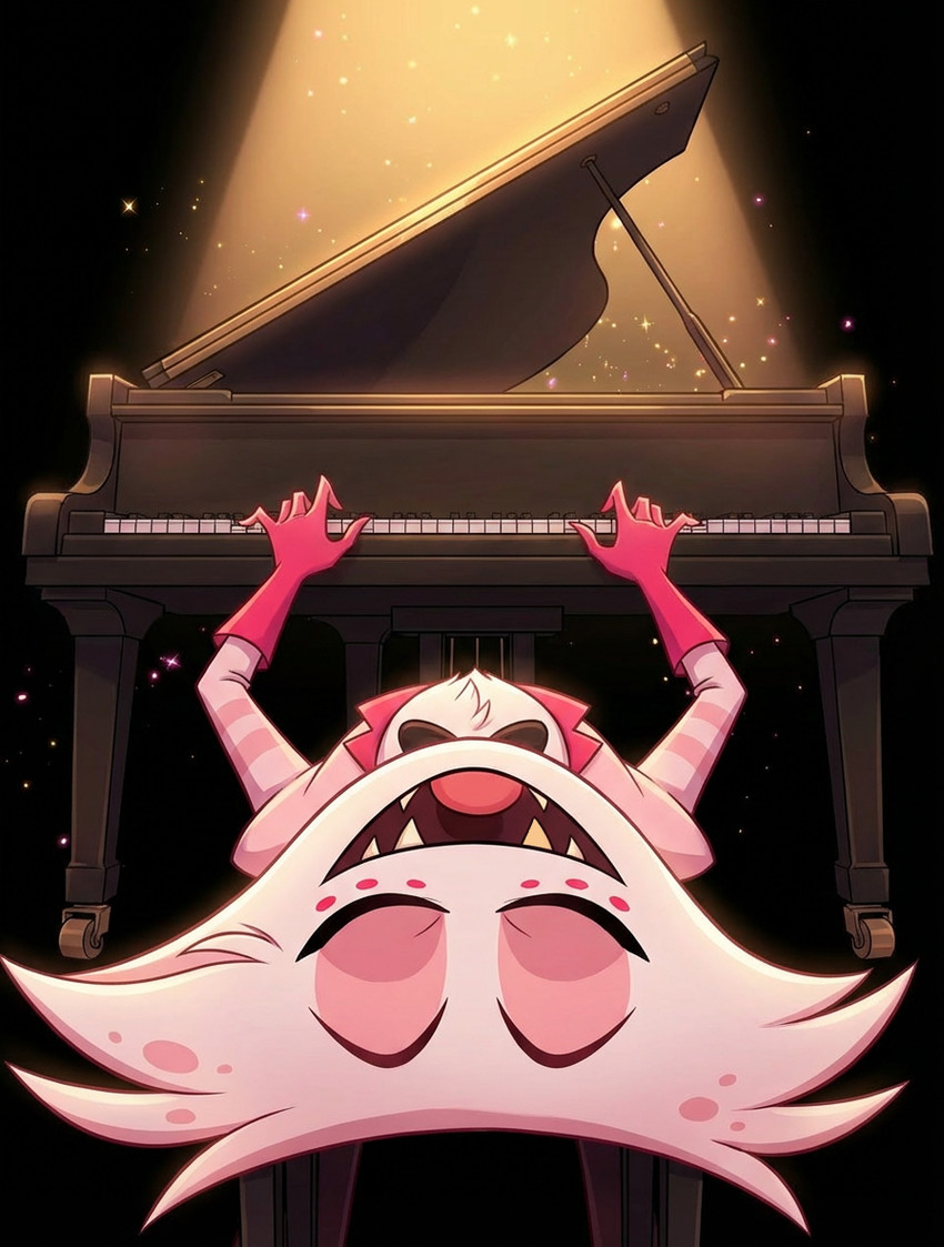 angel dust (hazbin hotel and etc) directed by foxntail