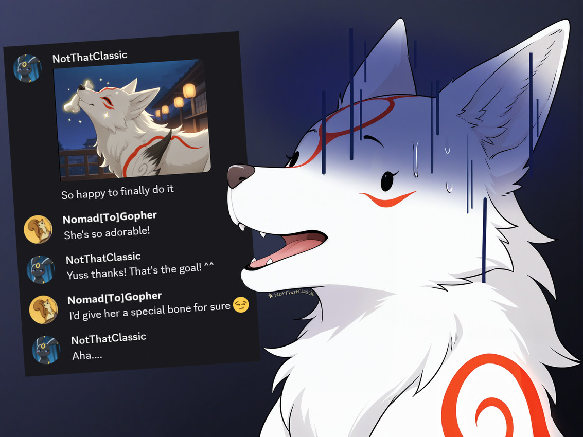 amaterasu (okami (capcom) and etc) directed by notthatclassic