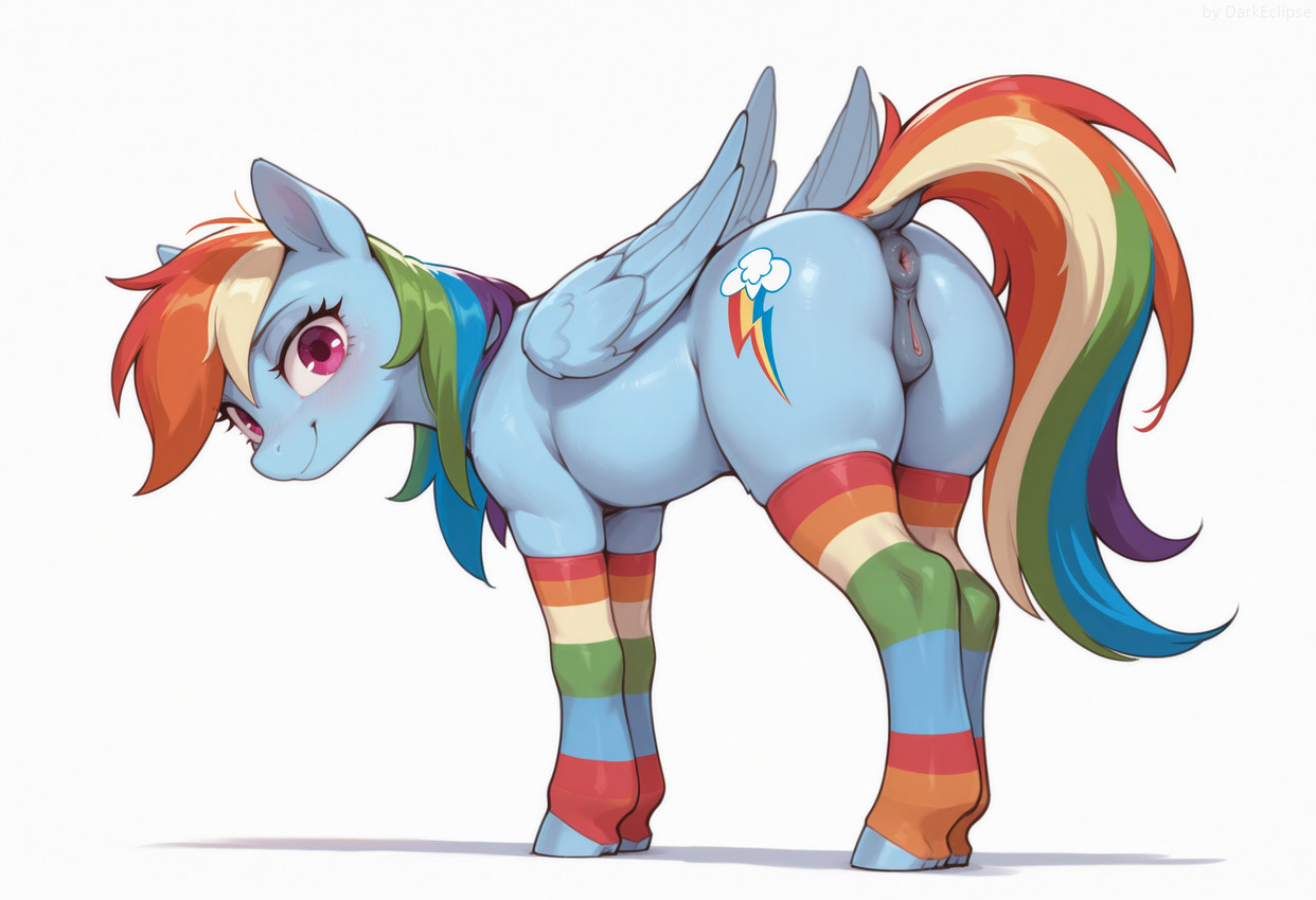 rainbow dash (friendship is magic and etc) directed by darkeclipse