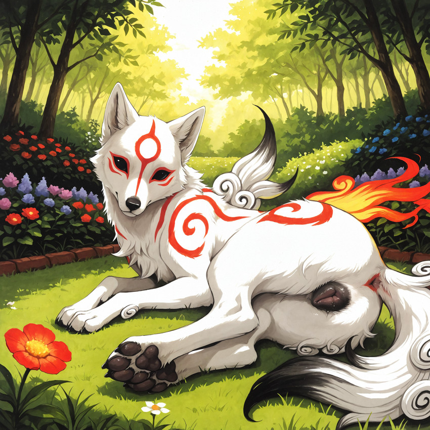 amaterasu (okami (capcom)) directed by pleasedontlook