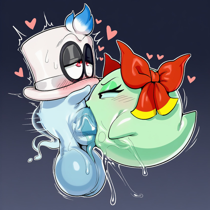 cappy and lady bow (paper mario and etc) directed by hellsonger