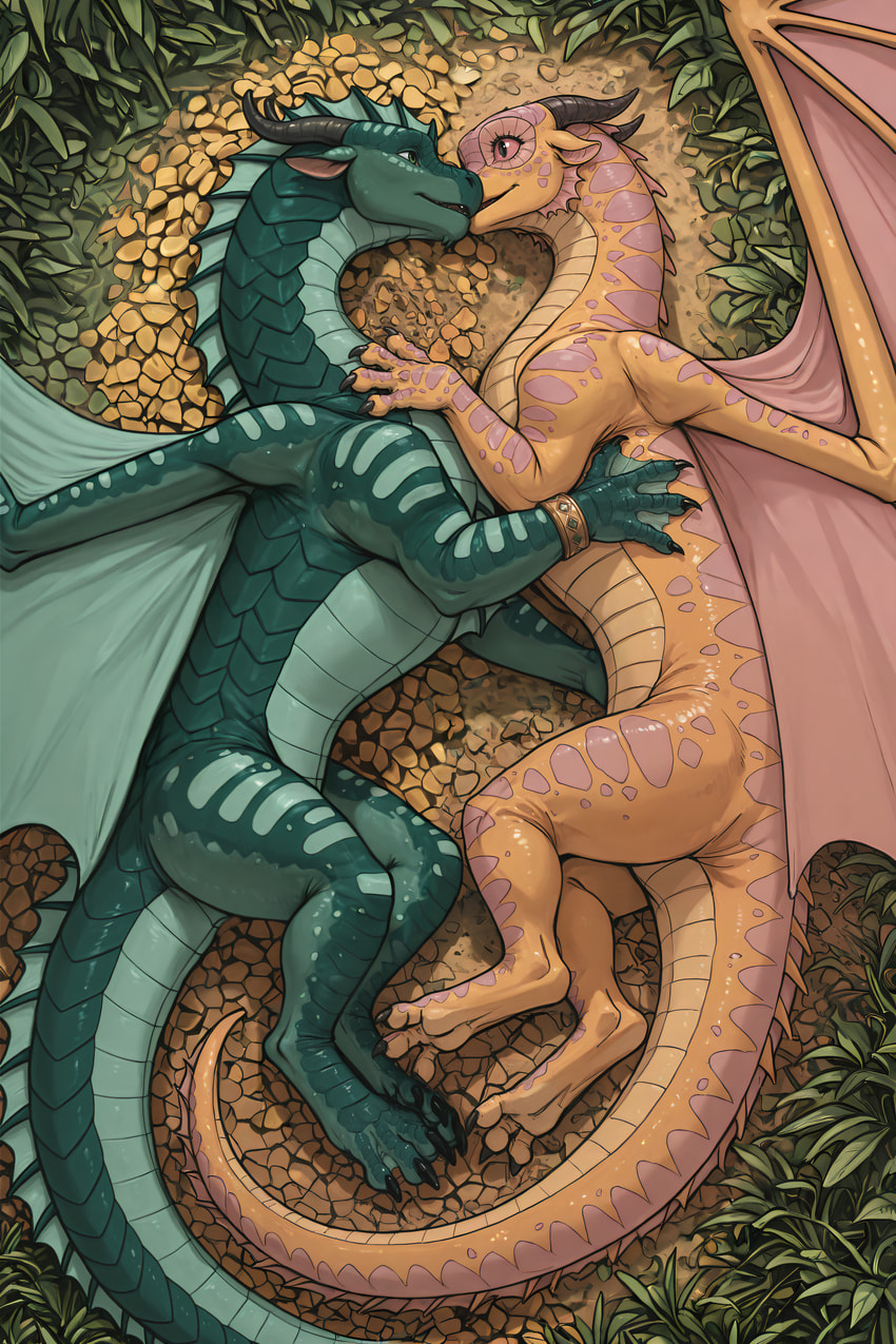 kinkajou and turtle (wings of fire and etc) directed by gamerwarg