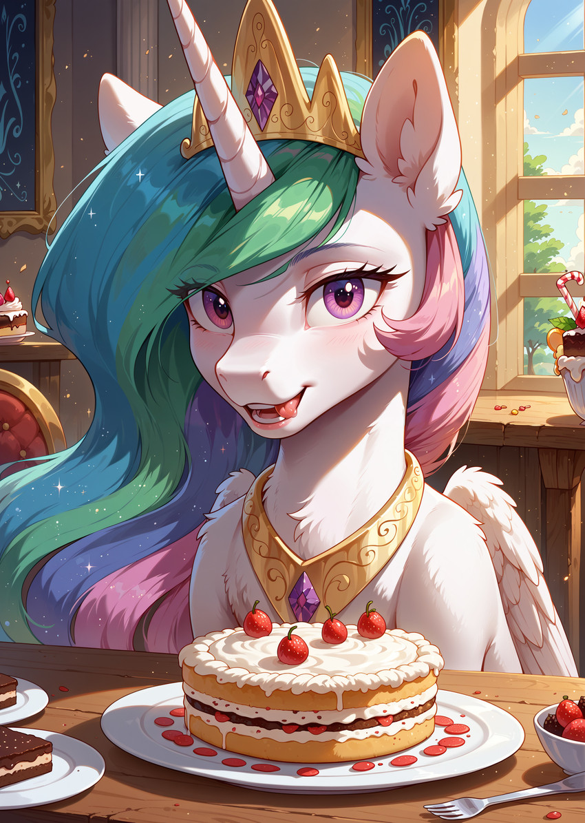 princess celestia (friendship is magic and etc) directed by bluetoothworld