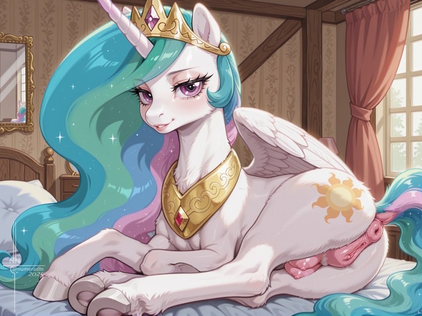 princess celestia (friendship is magic and etc) directed by numeradin