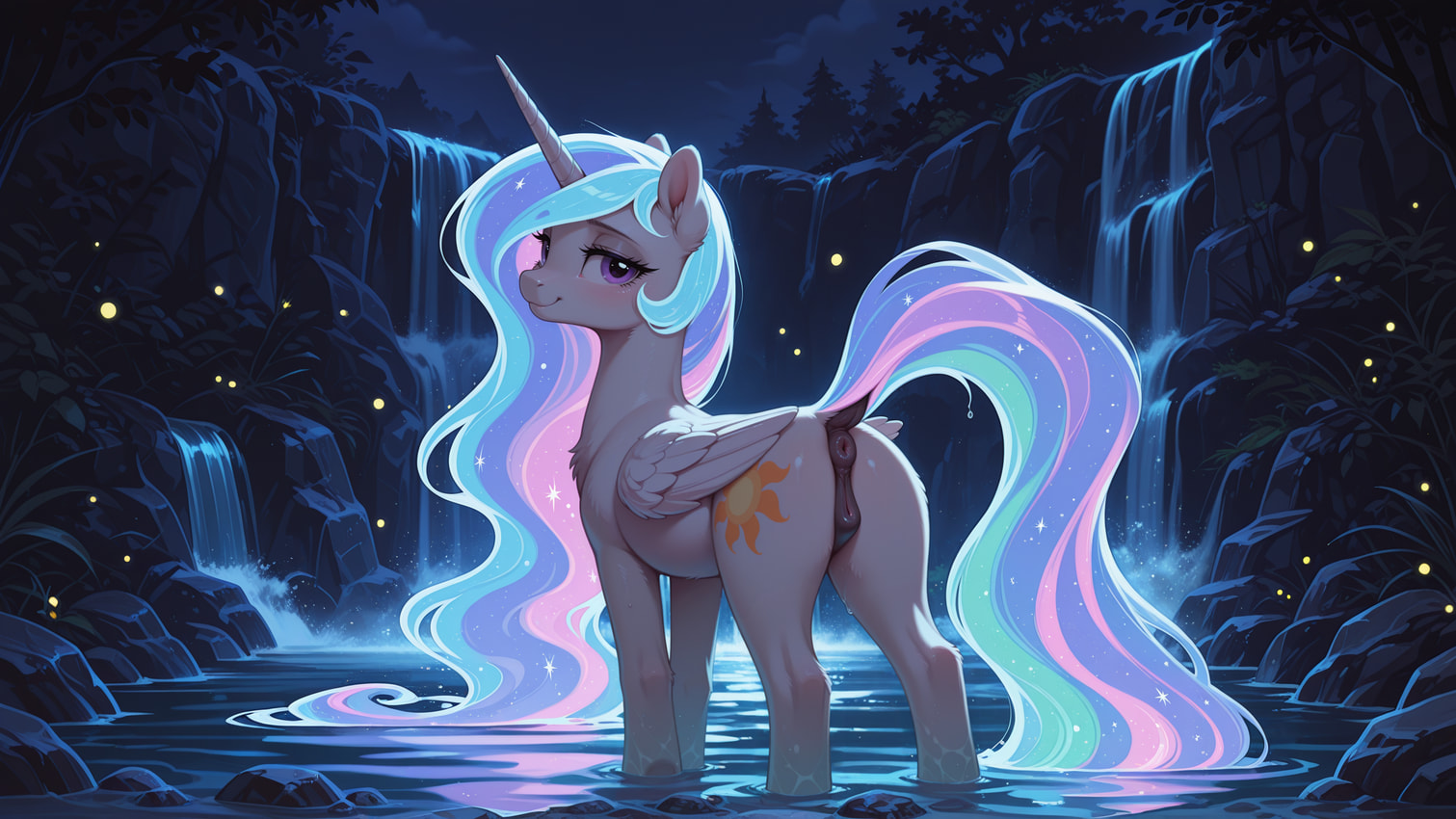 princess celestia (friendship is magic and etc) directed by truekry