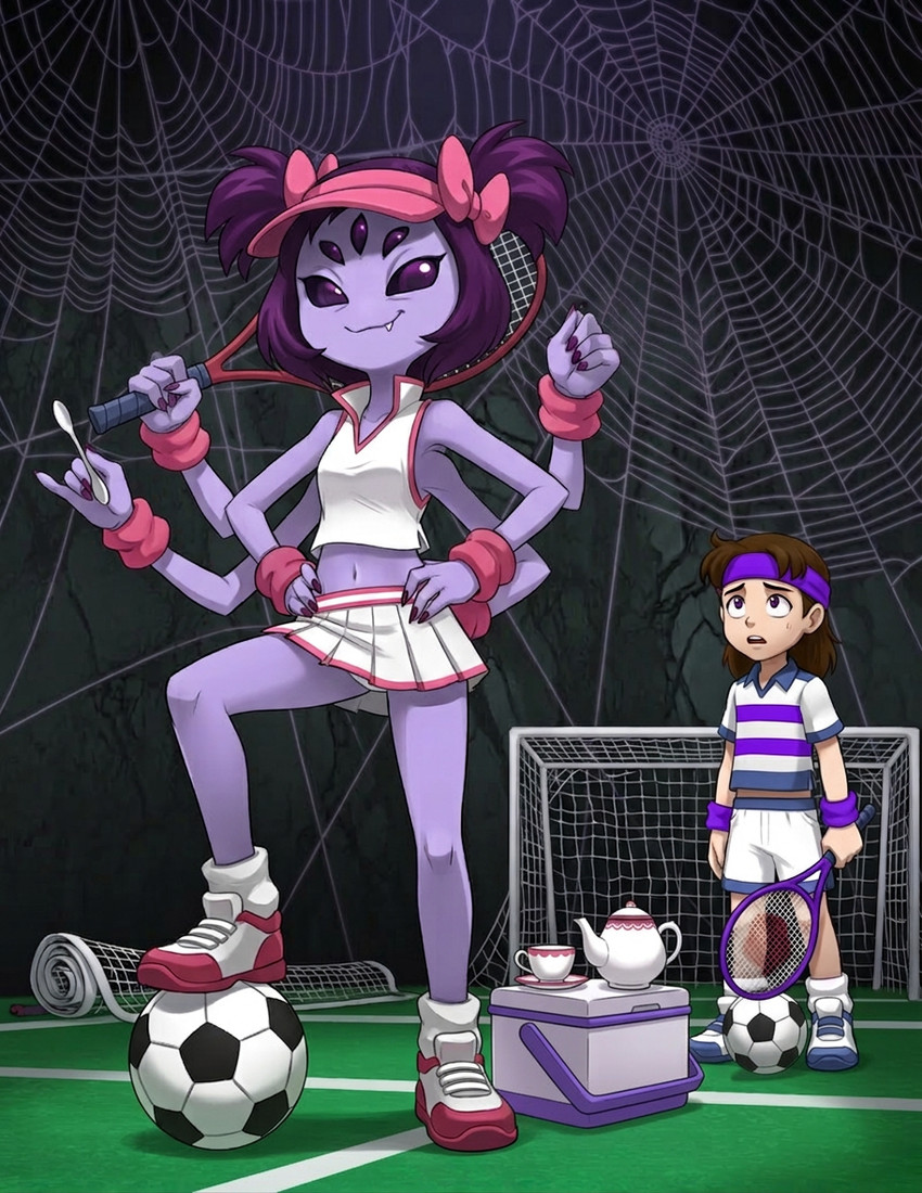 muffet (undertale (series) and etc) directed by kitsune2000