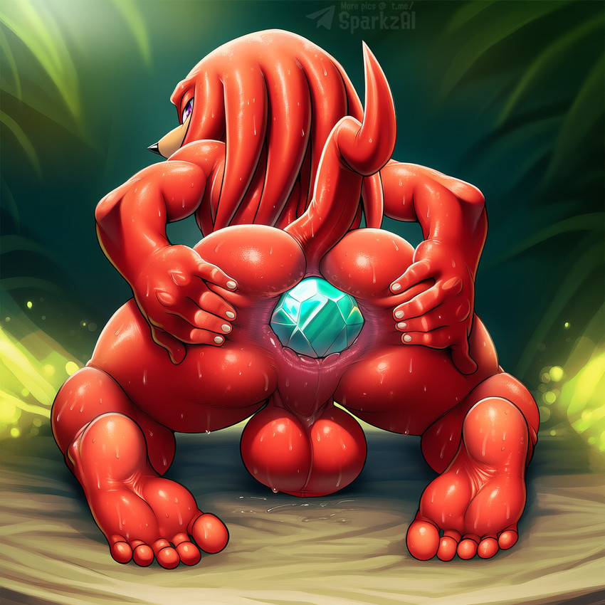 knuckles the echidna (sonic the hedgehog (series) and etc) directed by sergalbutt