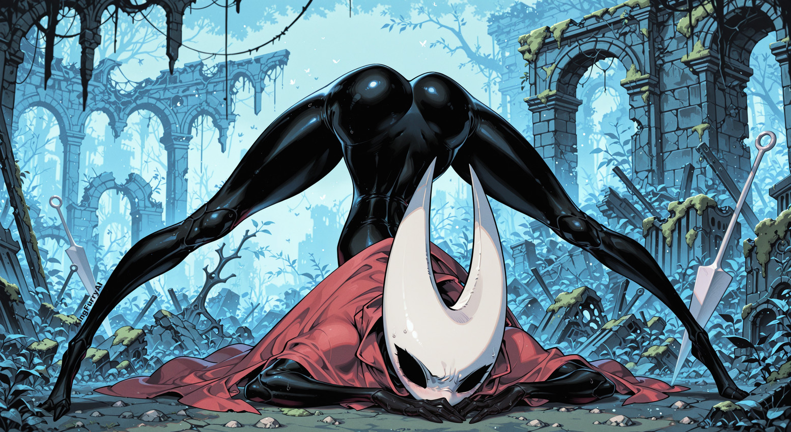 hornet (hollow knight (franchise) and etc) directed by kingfurryai