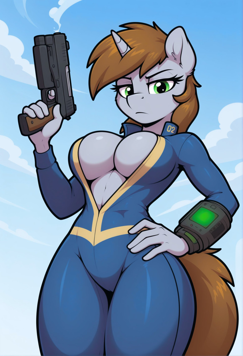 fan character and littlepip (friendship is magic and etc) directed by thefuncave