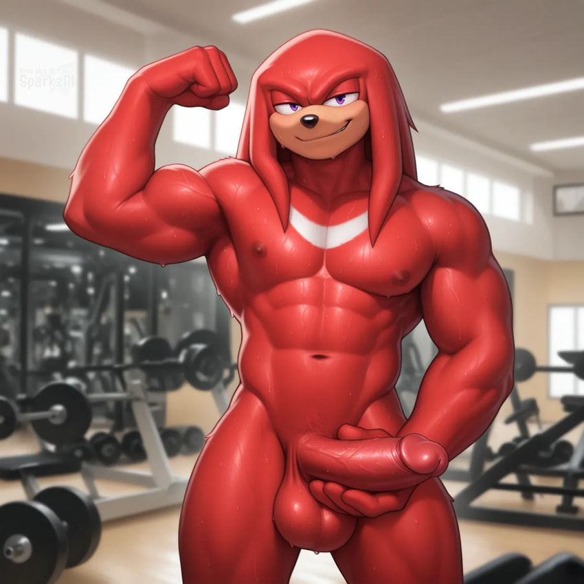 knuckles the echidna (sonic the hedgehog (series) and etc) directed by sergalbutt