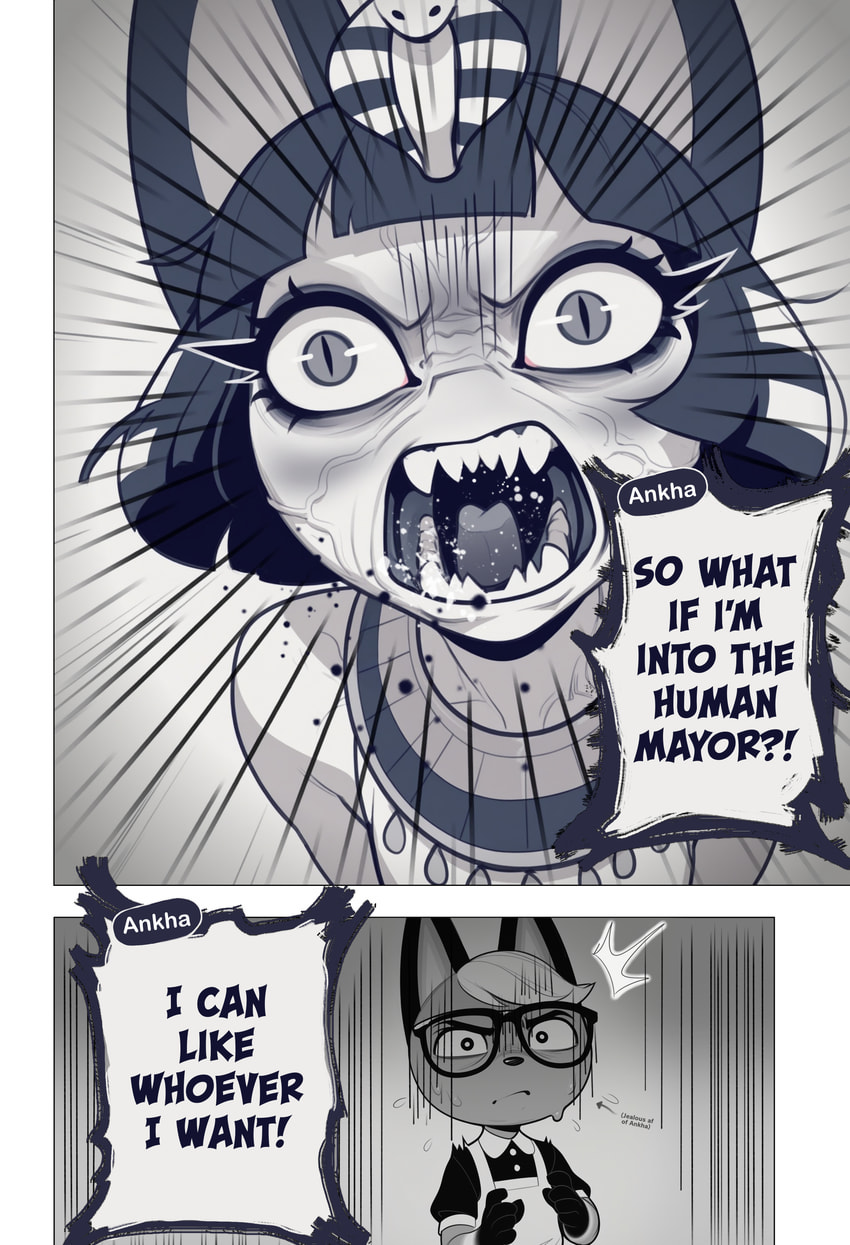 ankha and raymond (animal crossing and etc) directed by joe420
