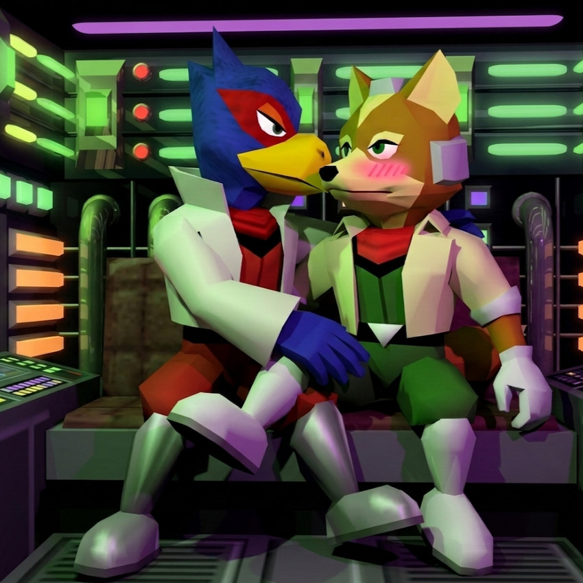 falco lombardi and fox mccloud (nintendo and etc) directed by moriz