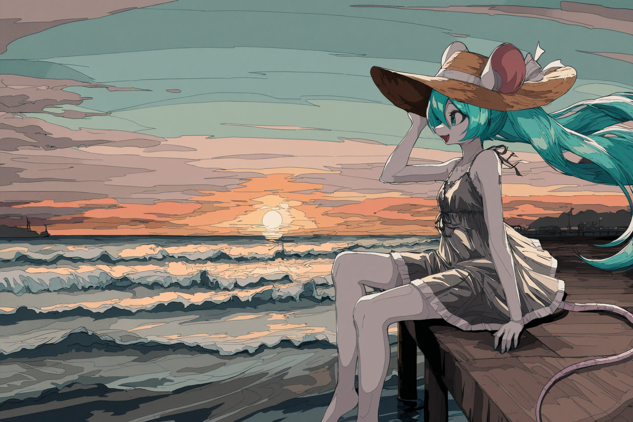 hatsune miku directed by gridanon