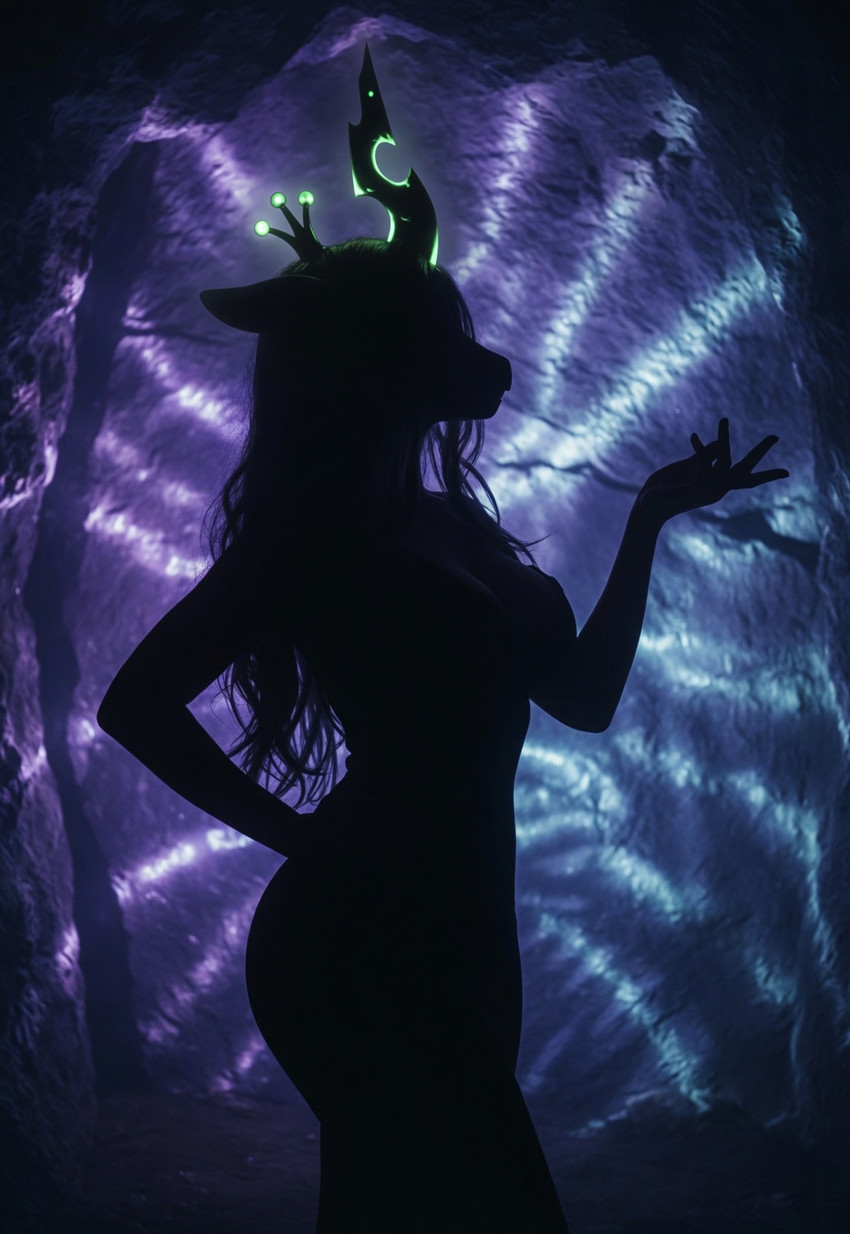 queen chrysalis (friendship is magic and etc) directed by foxntail