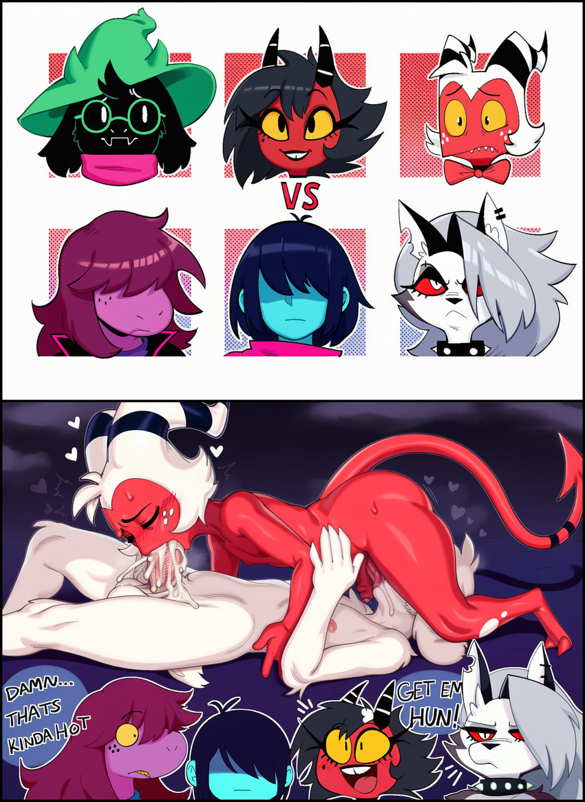 millie, moxxie, loona, susie, kris, and etc (undertale (series) and etc) directed by hellsonger