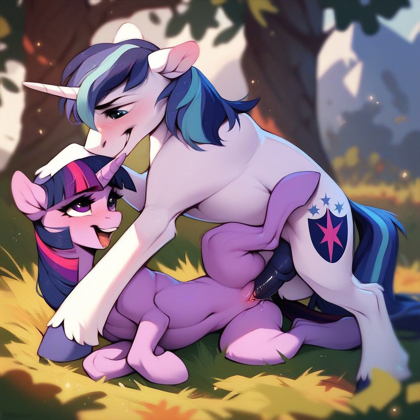 shining armor and twilight sparkle directed by witecek (director)