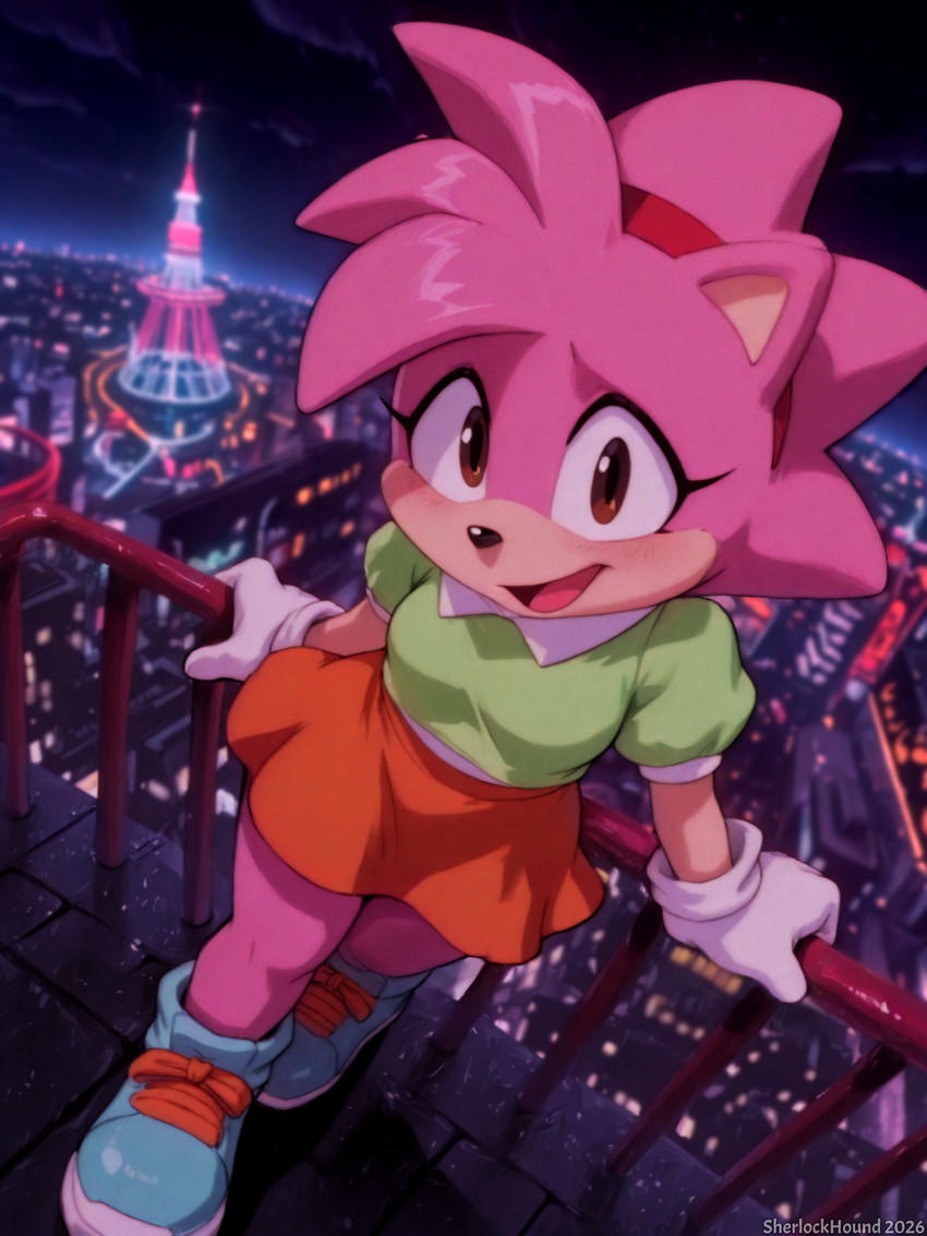 amy rose (sonic the hedgehog (series) and etc) directed by sherlock hound (director)