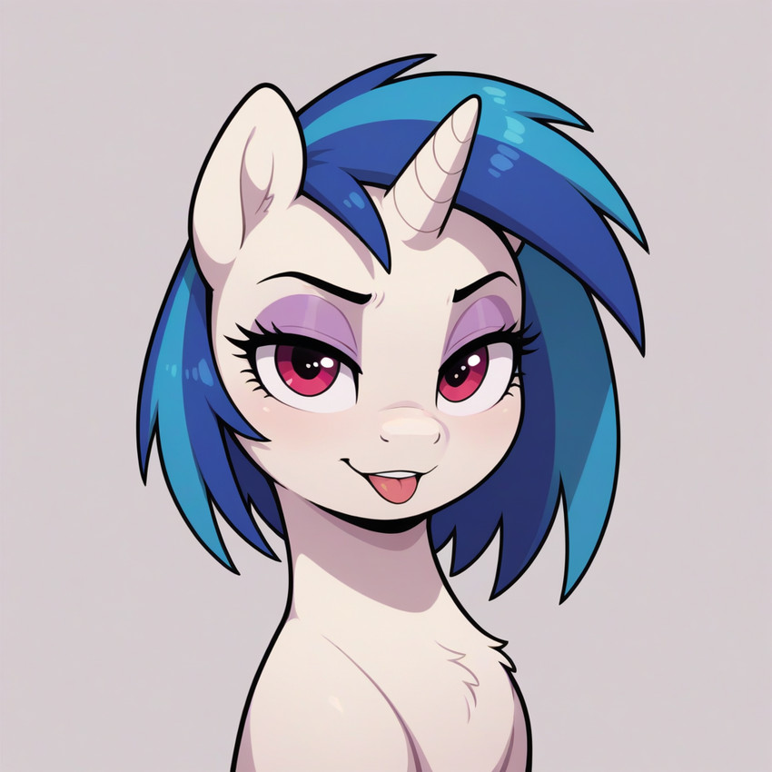 vinyl scratch (friendship is magic and etc) directed by teaspoon