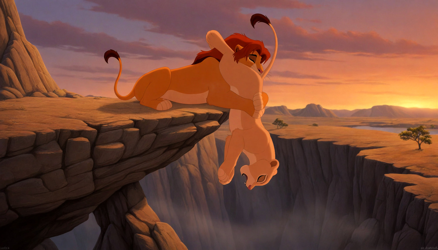 nala and simba (the lion king and etc) directed by tyto4tme4l