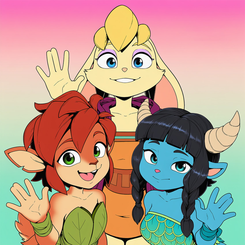 bianca, elora, and spinner (spyro the dragon and etc) directed by director sabre